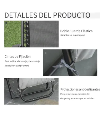Tumbona Plegable
