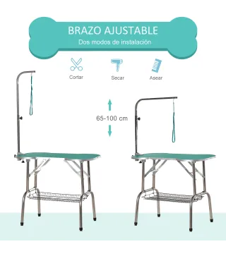 Mesa de Aseo para Mascotas
