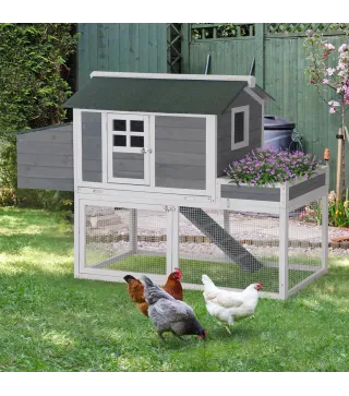 Gallinero de Madera