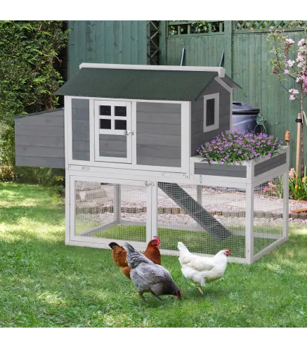 Gallinero de Madera