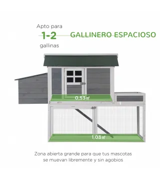 Gallinero de Madera
