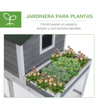 Gallinero de Madera