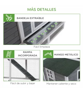 Gallinero de Madera