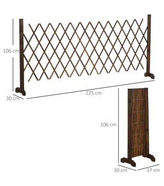 Valla de Madera Extensible