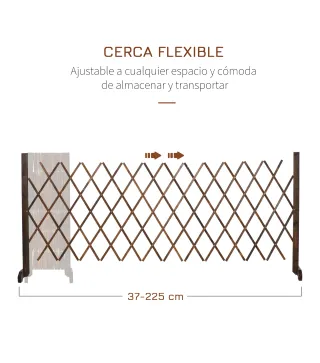 Valla de Madera Extensible