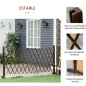 Valla de Madera Extensible