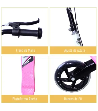 Patinete de 3 Ruedas