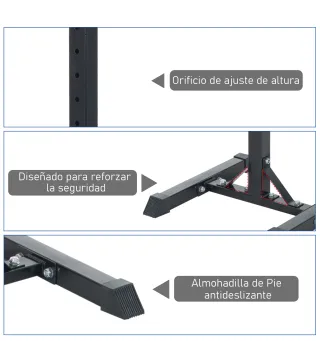 Soporte para Barras de Pesas