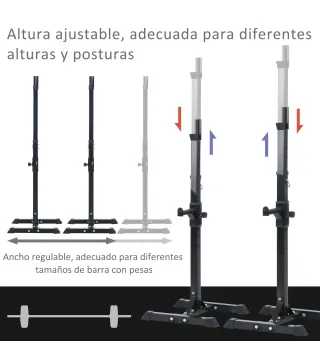 Soporte para Barras de Pesas