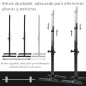 Soporte para Barras de Pesas
