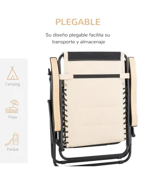 Tumbona Plegable
