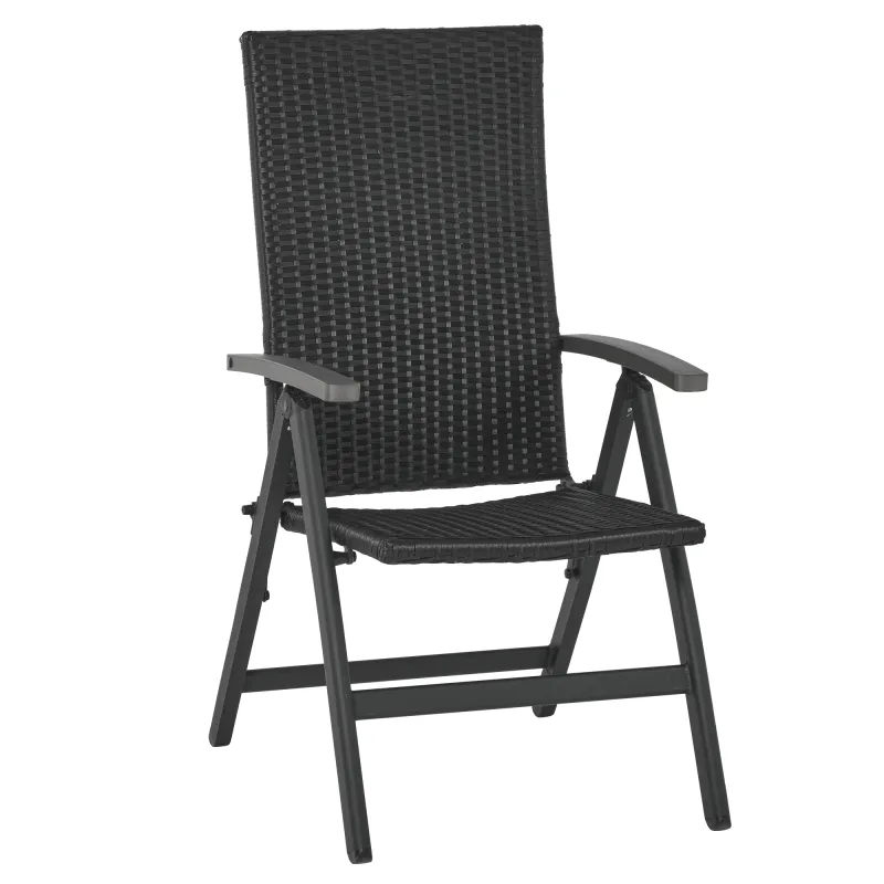 Silla Plegable de Ratán