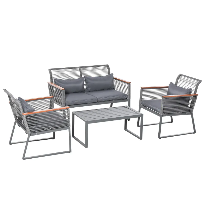 Set de Muebles de Ratán