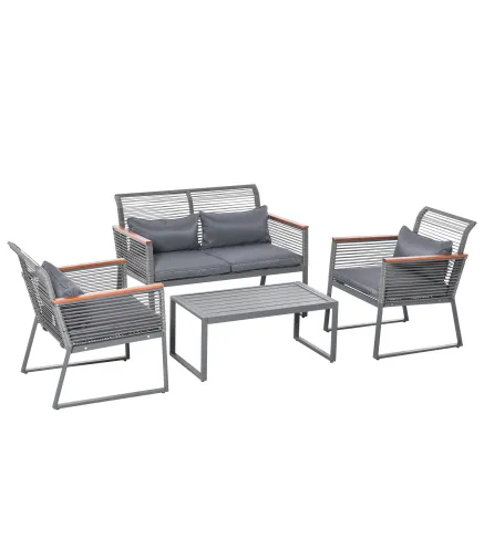 Set de Muebles de Ratán