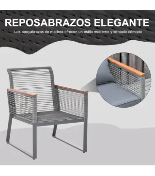 Set de Muebles de Ratán