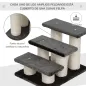 Escalera de 3 Peldaños para Mascotas
