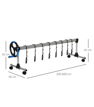 Enrollador de Cubiertas para Piscinas