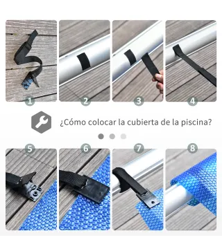 Enrollador de Cubiertas para Piscinas