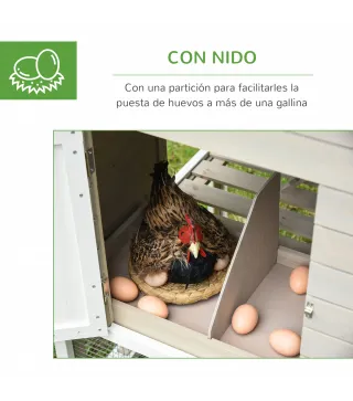 Gallinero de Madera