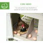 Gallinero de Madera