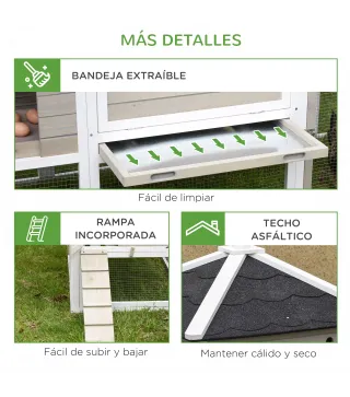 Gallinero de Madera