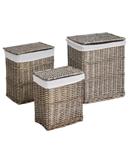Set de 3 Cesto para Ropa Sucia