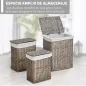 Set de 3 Cesto para Ropa Sucia