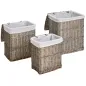 Set de 3 Cesto para Ropa Sucia