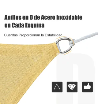 Toldo Vela Triangular