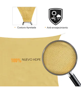 Toldo Vela Triangular