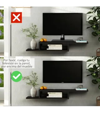 Mesa Flotante para TV
