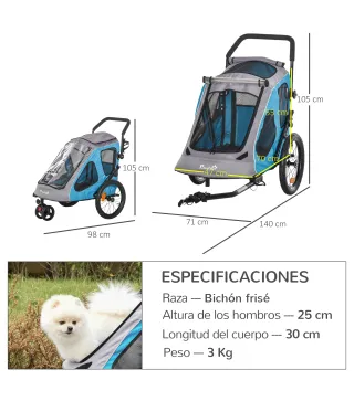 Cochecito para Perros
