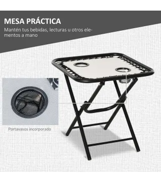 2 Sillas de Gravedad Cero y Mesa