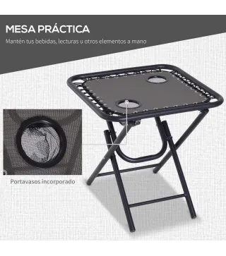 2 Sillas de Gravedad Cero y Mesa