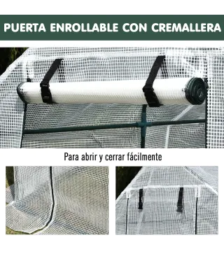Invernadero con Estante