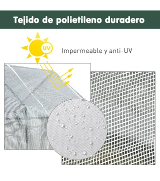 Invernadero con Estante