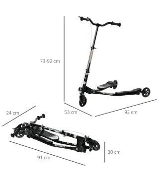 Patinete de 3 Ruedas