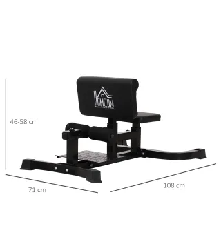 Máquina de Sissy Squat Profundo