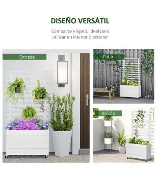 Jardinera con Enrejado