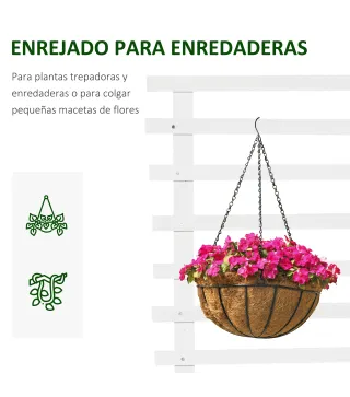 Jardinera con Enrejado