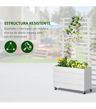 Jardinera con Enrejado