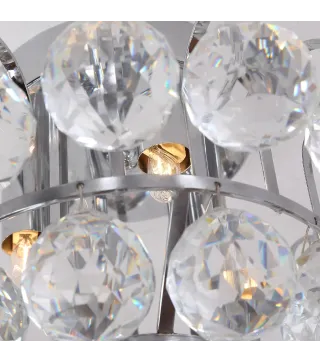 Lámpara de Techo de Cristal