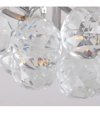 Lámpara de Techo de Cristal