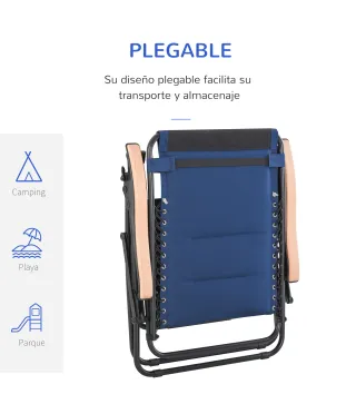 Tumbona Plegable