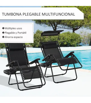 Tumbona Plegable