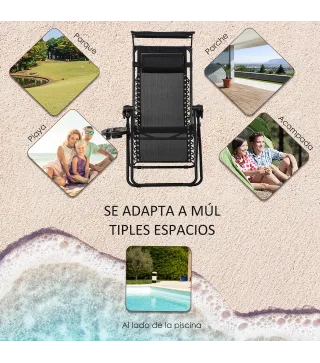 Tumbona Plegable