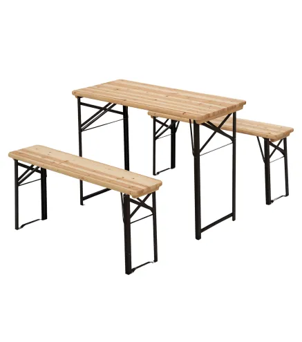 Conjunto de Mesa y Bancos