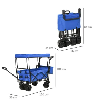 Carro Plegable para Playa