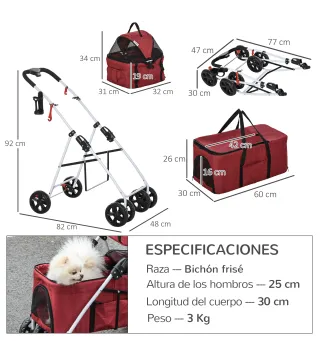 Cochecito para Mascotas