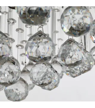 Lámpara de Techo de Cristal